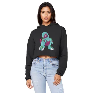 Chiki Unisex Cropped Raw Edge Boyfriend Hoodie