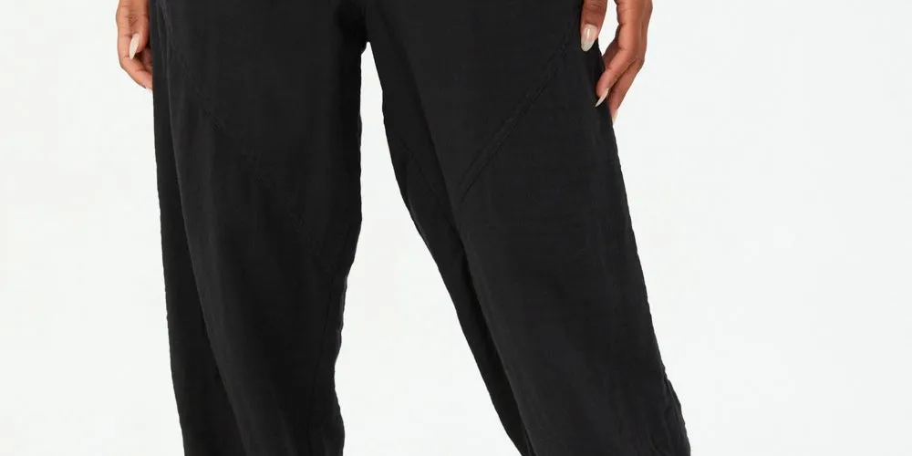 COTTON ON Women's Woven Dance Pants Black Size Small