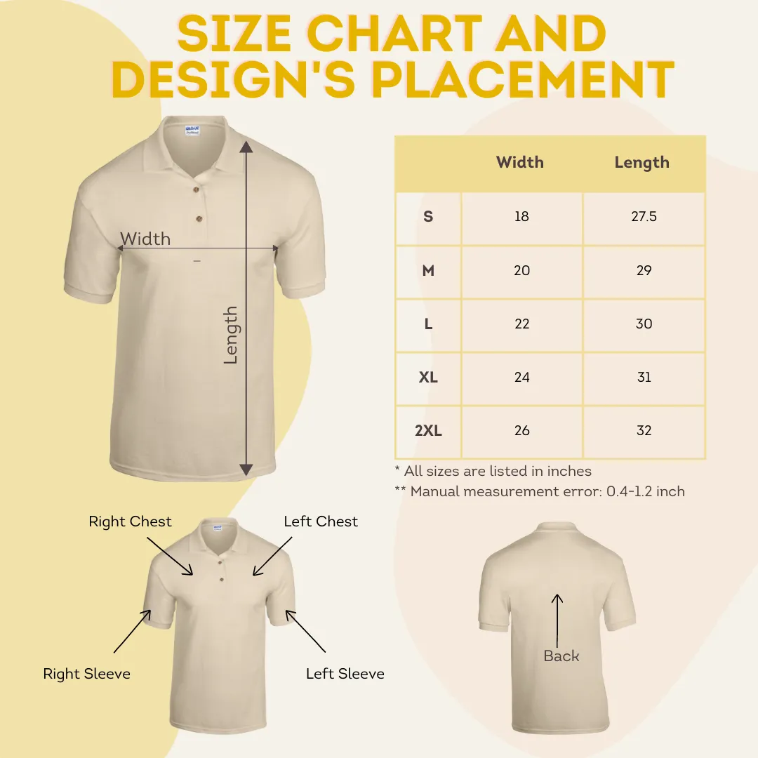 Custom Golden Retriever Dog Mom Embroidered Polo Shirt