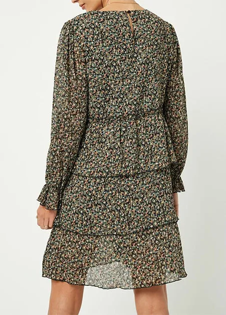 Ditsy Floral Tiered Dress