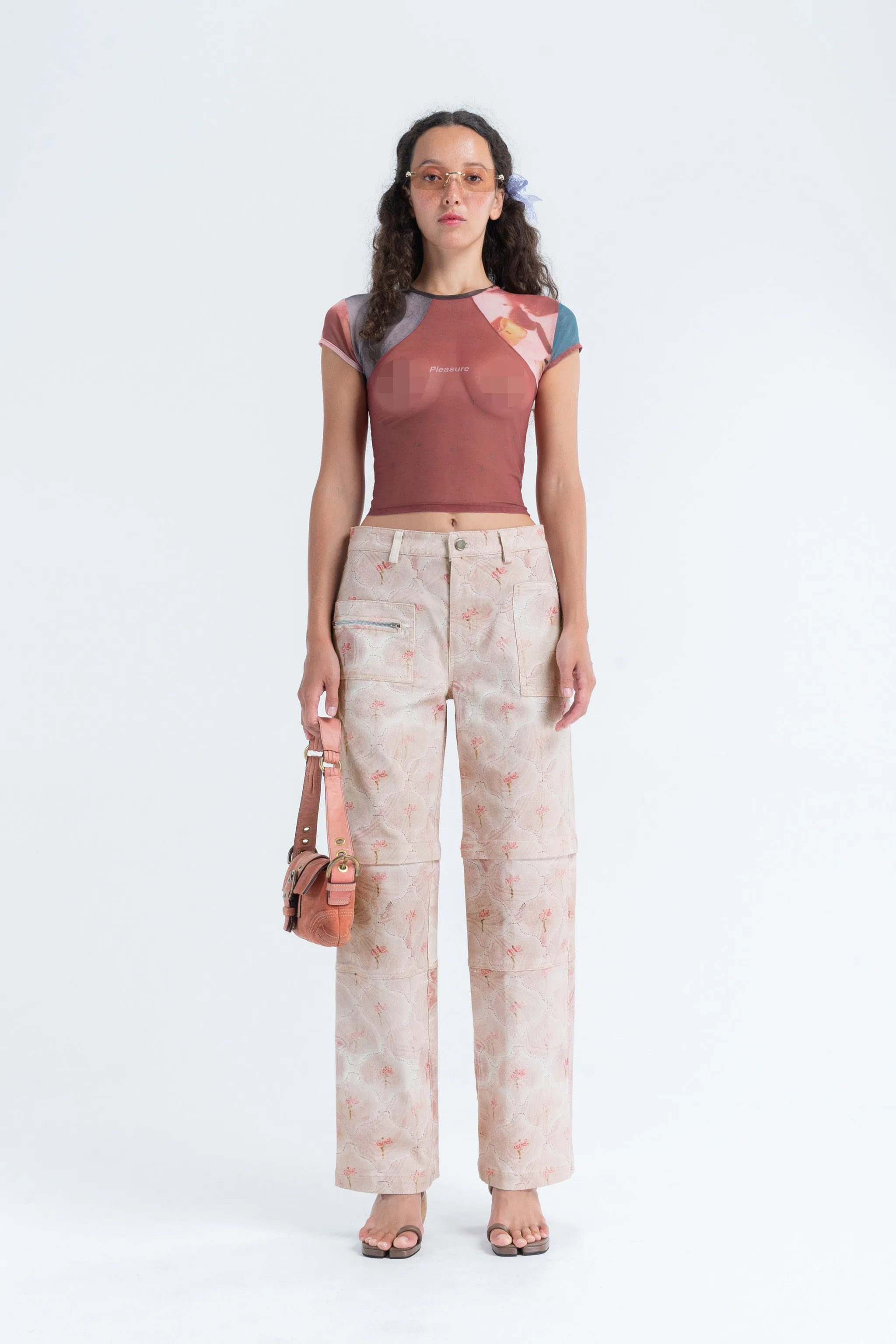 Duo Zip Pant in Mattress