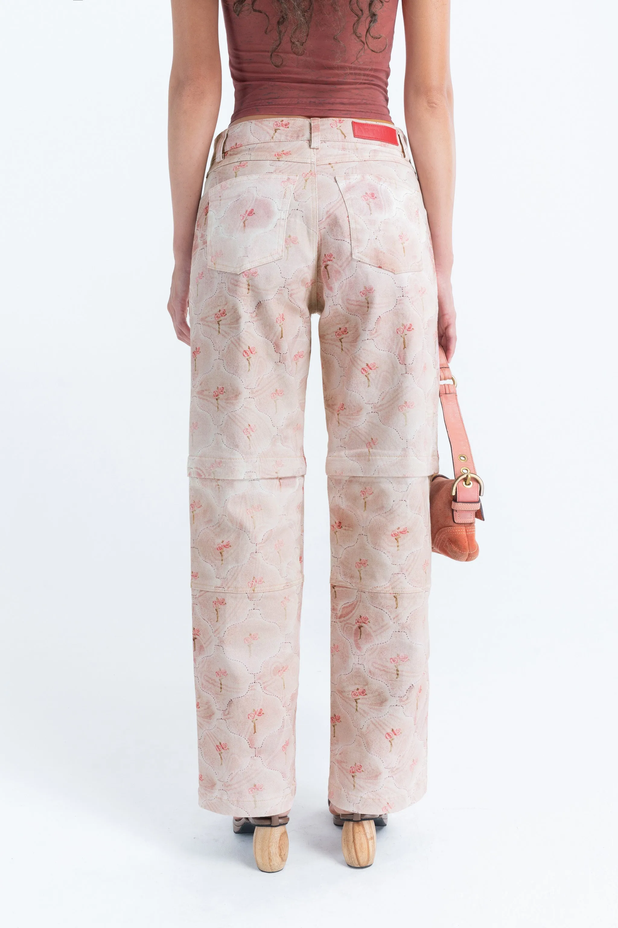 Duo Zip Pant in Mattress