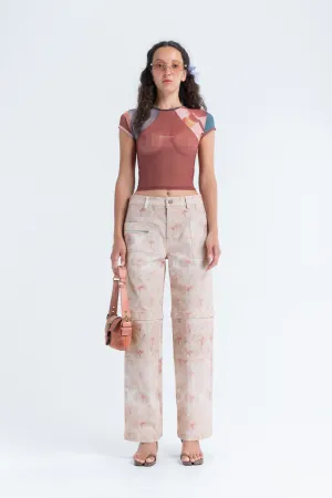 Duo Zip Pant in Mattress