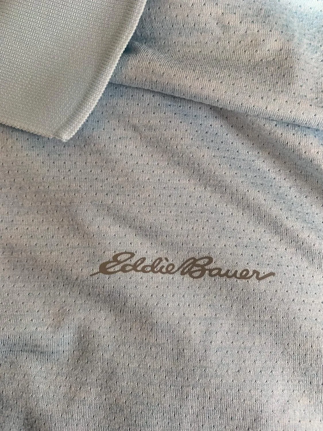 Eddie Bauer Men's Motion FreeDry Short Sleeve Moisture Wicking Polo Shirt