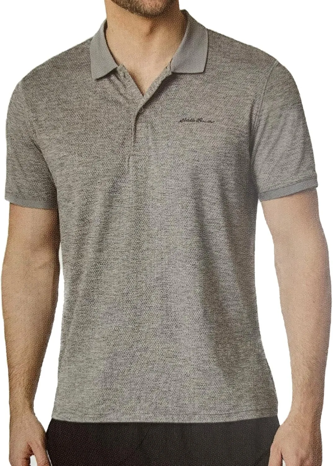 Eddie Bauer Men's Motion FreeDry Short Sleeve Moisture Wicking Polo Shirt