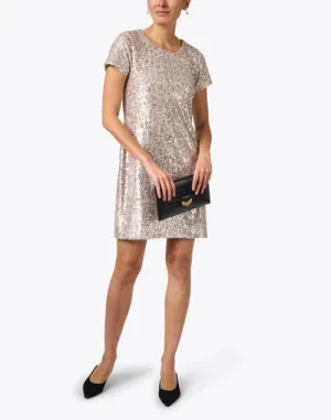 Ella Sequins Dress - Mini Leopard