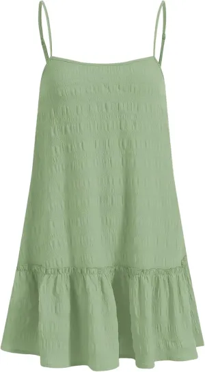 Floerns Women's Casual Swing Shift Dress Spaghetti Strap Flowy Loose Mini Cami Dress