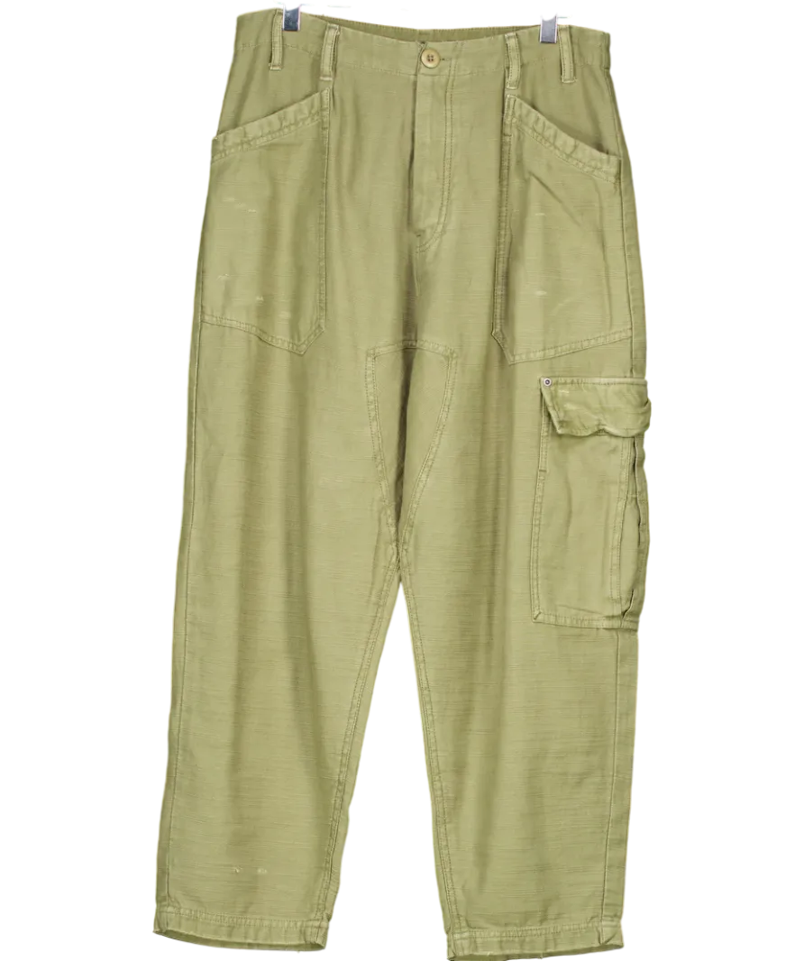 Free People Green Bay To Breakers Trousers UK XS