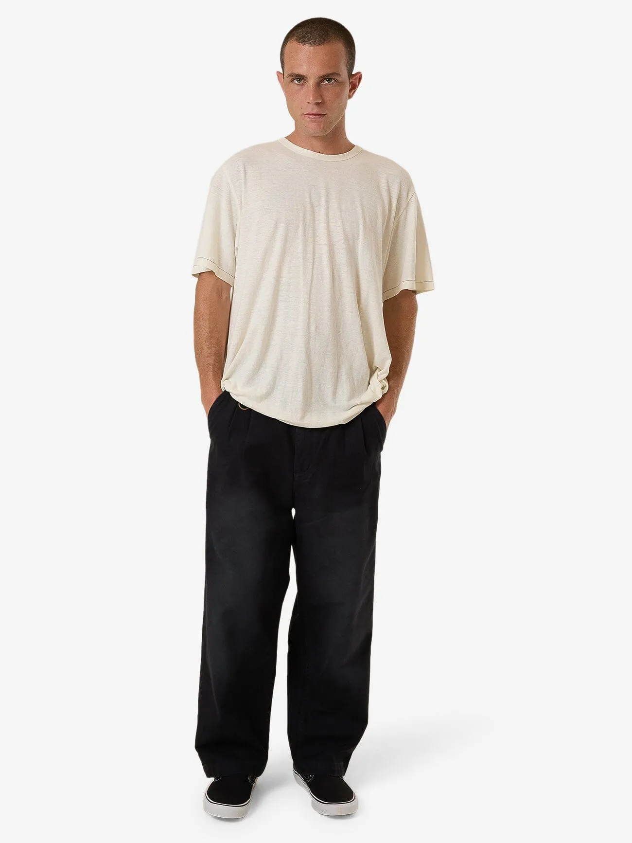 Honour Big Slacker Pant - Black