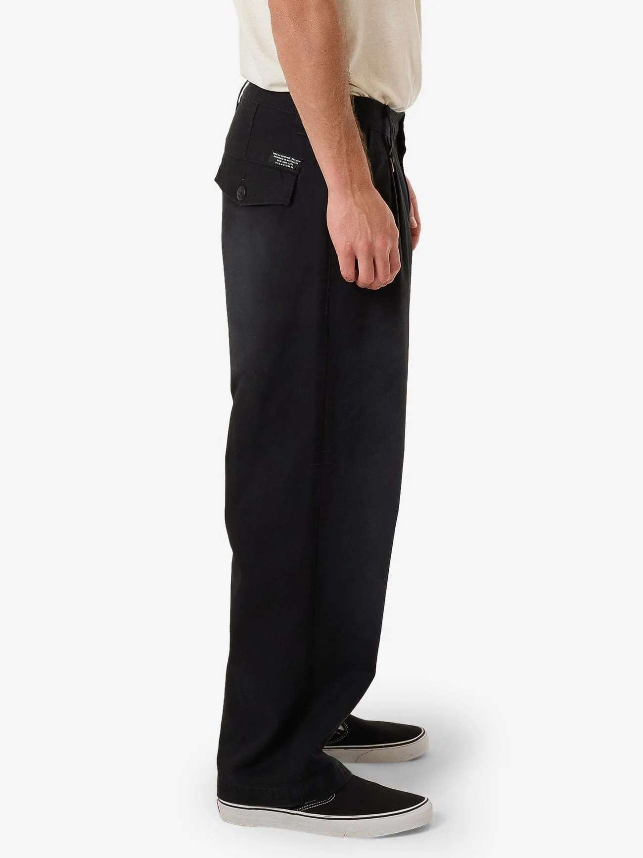 Honour Big Slacker Pant - Black