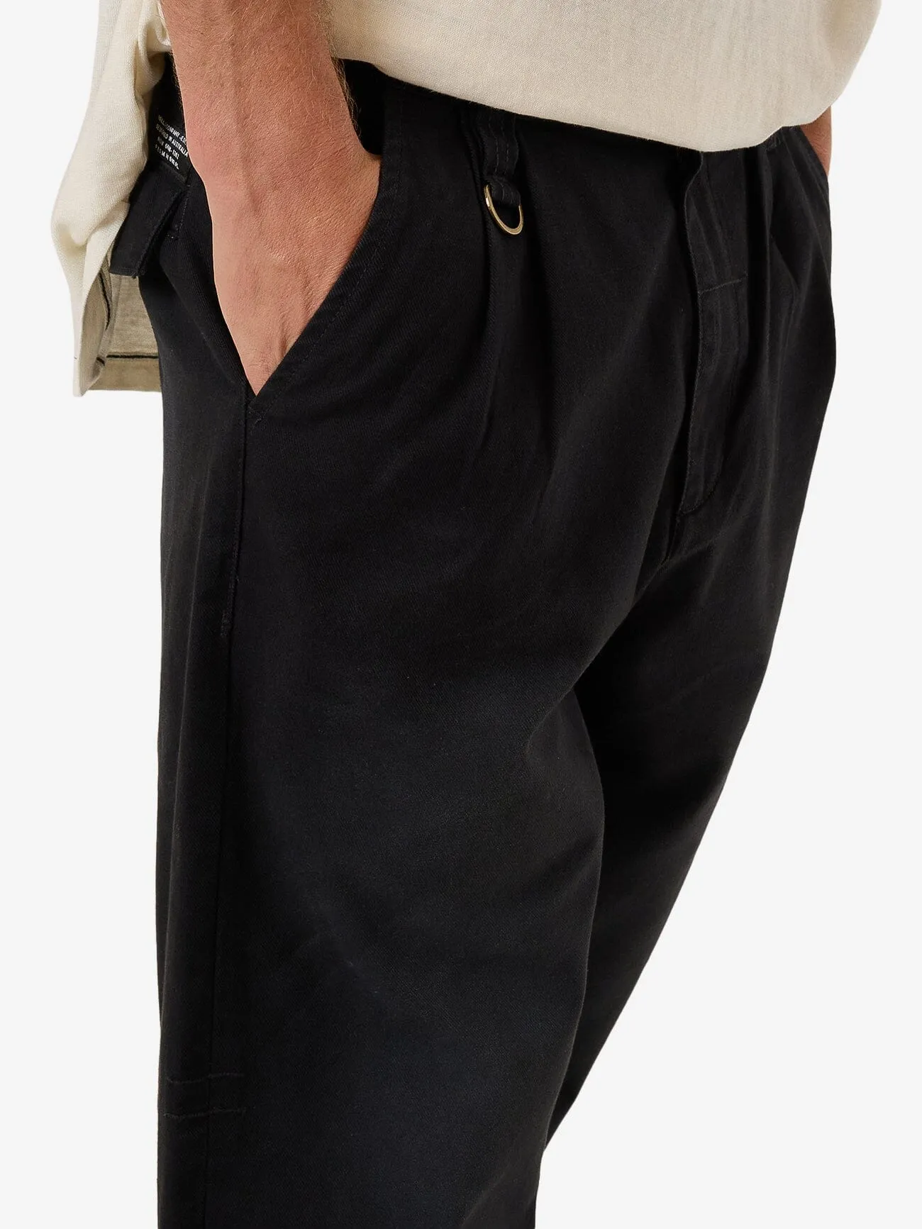 Honour Big Slacker Pant - Black