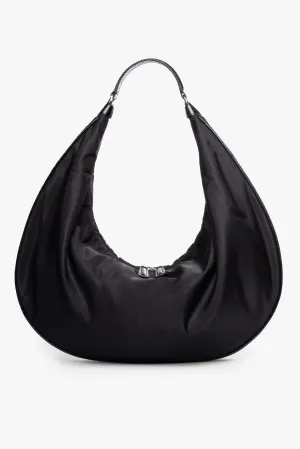 LARGE NYLON SASHA BAG | BLACK