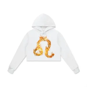 Leo Cropped Hoodie