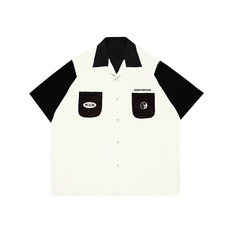 LuckyHand - Diner Shirt, Black