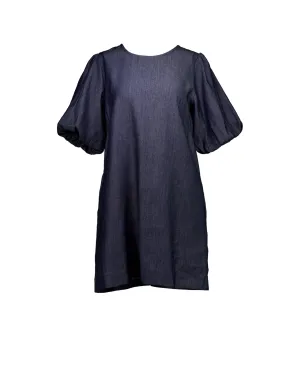 Magician Dress, Blue Tencel