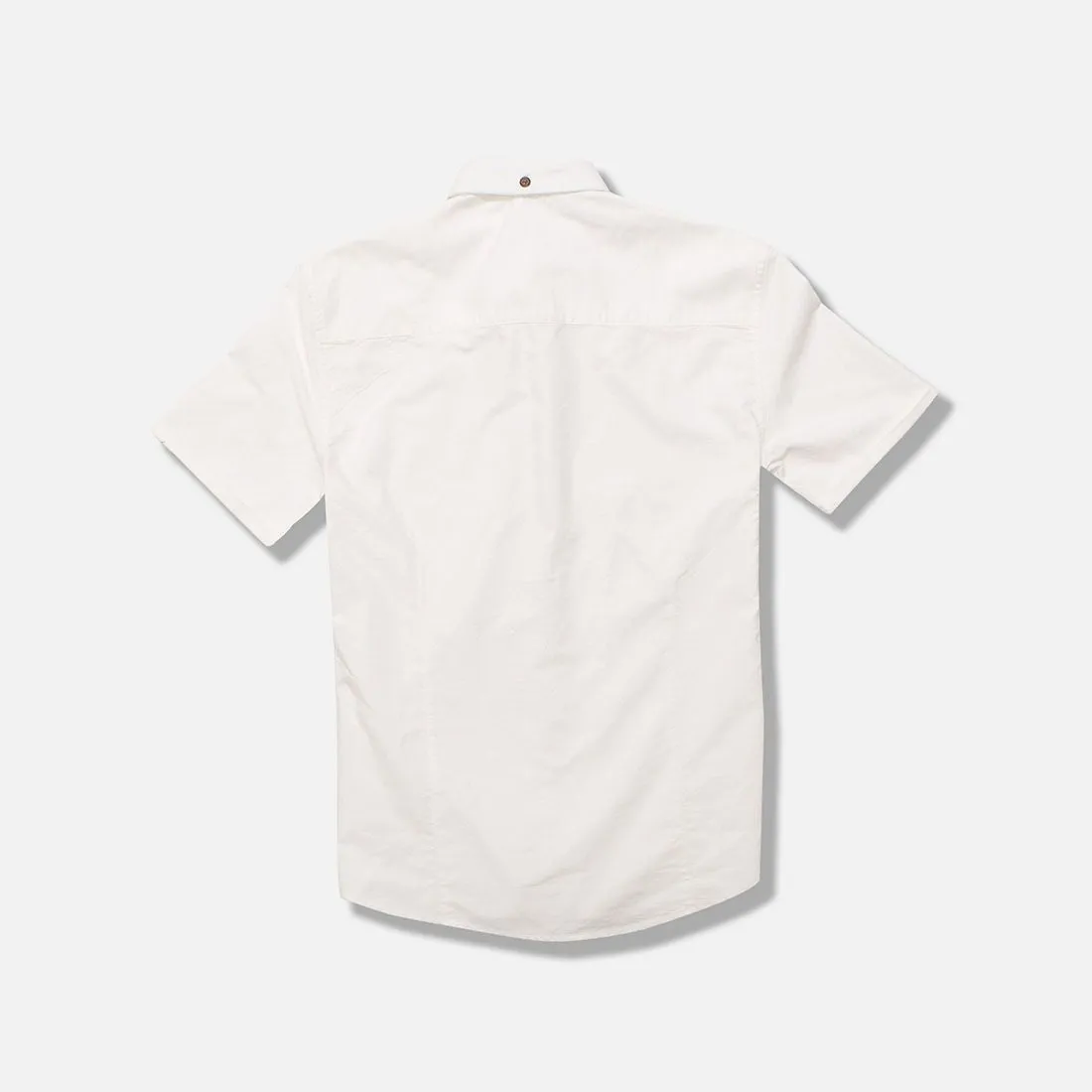Men's Solid Shirt (White)