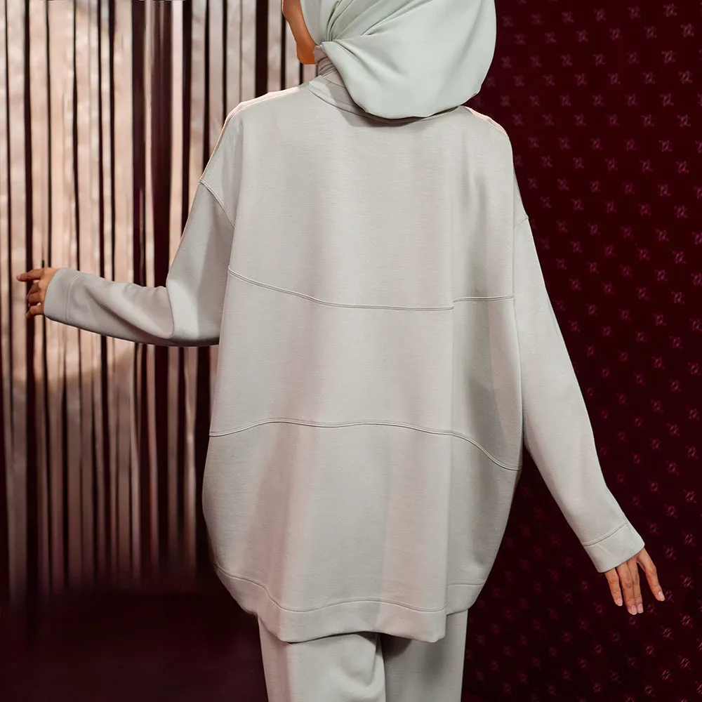 Oversized Sweatshirt - Pewter