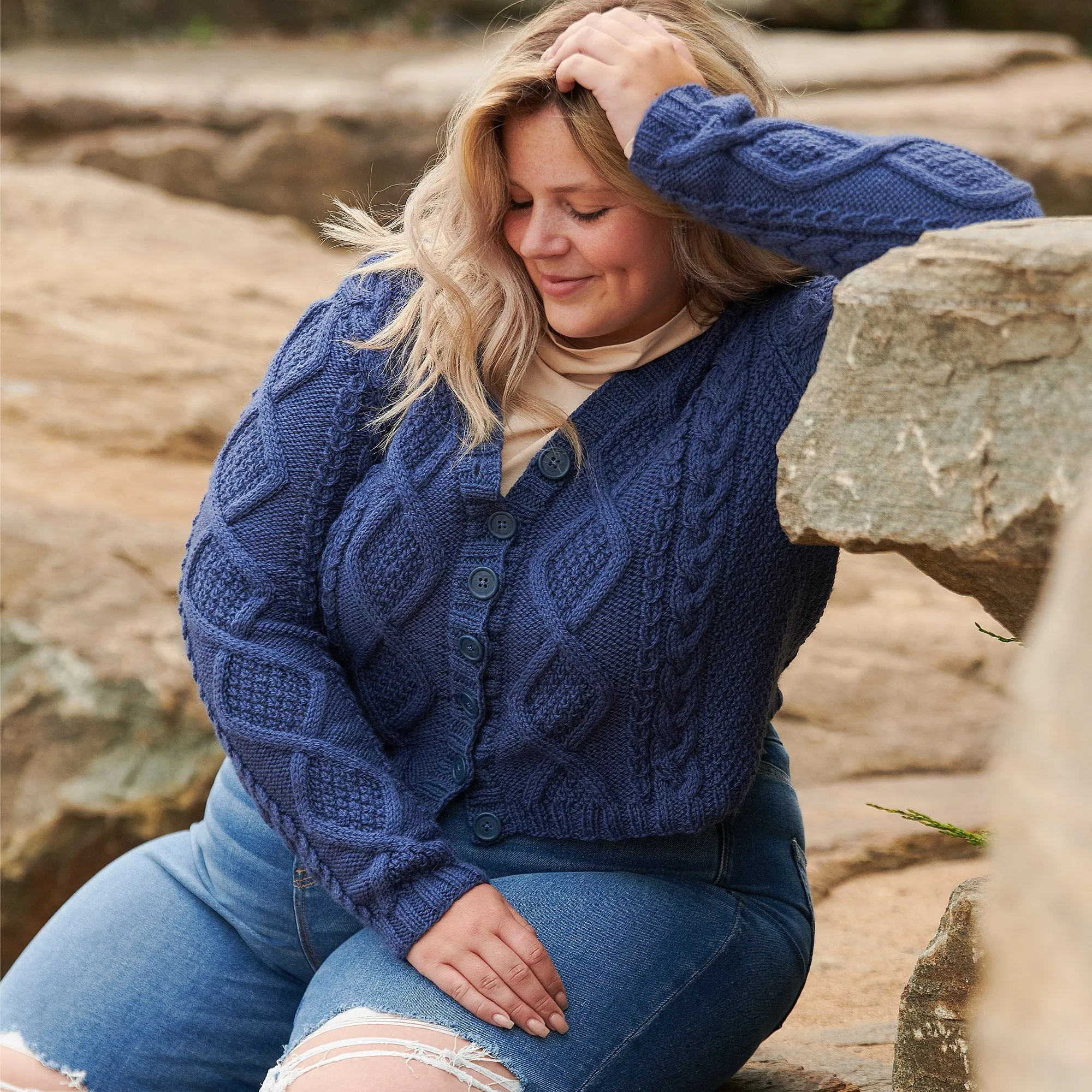 Patons Must Have Knit Cardigan