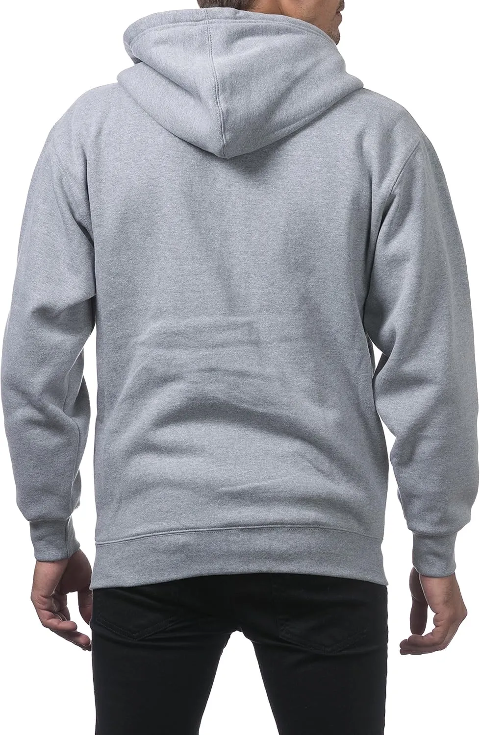Pro Club Men's Heavyweight Full Zip Fleece Hoodie