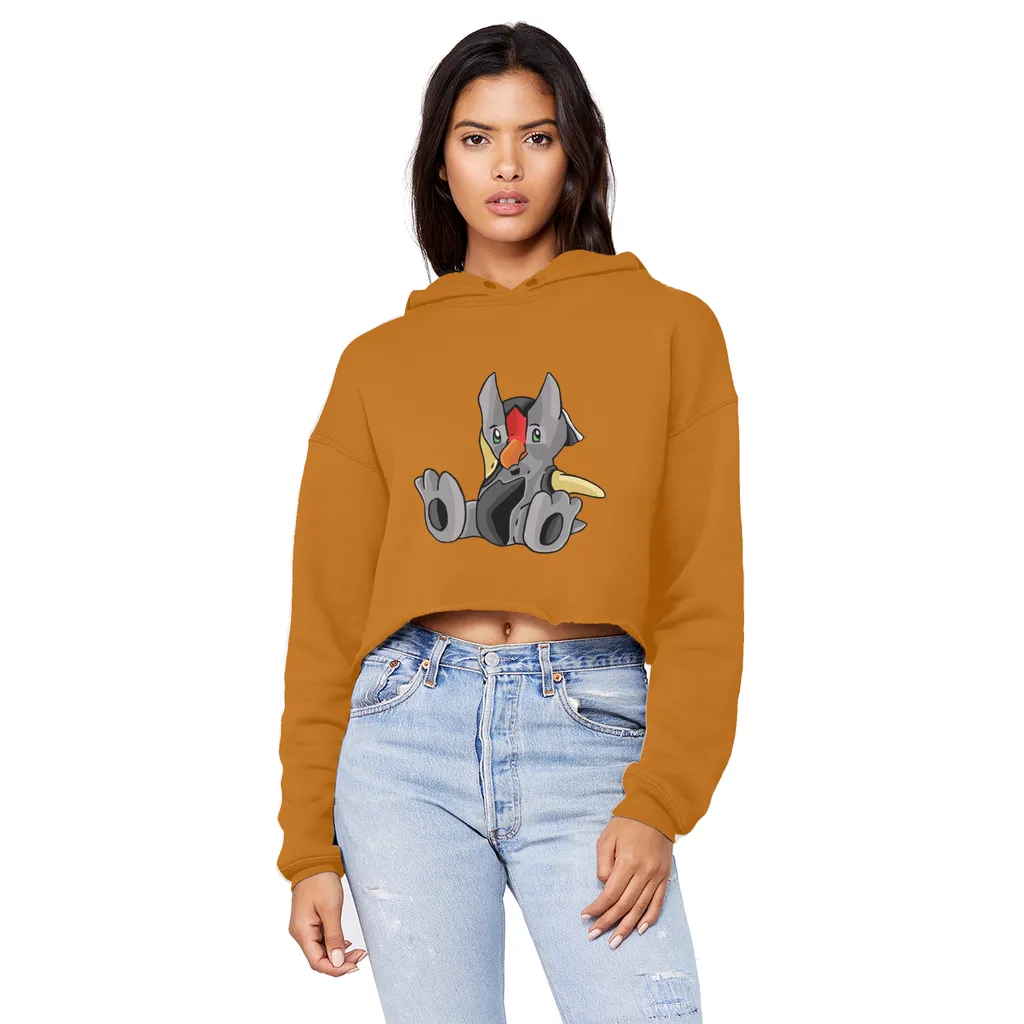Raylow Unisex Cropped Raw Edge Boyfriend Hoodie