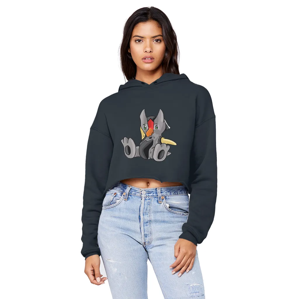 Raylow Unisex Cropped Raw Edge Boyfriend Hoodie