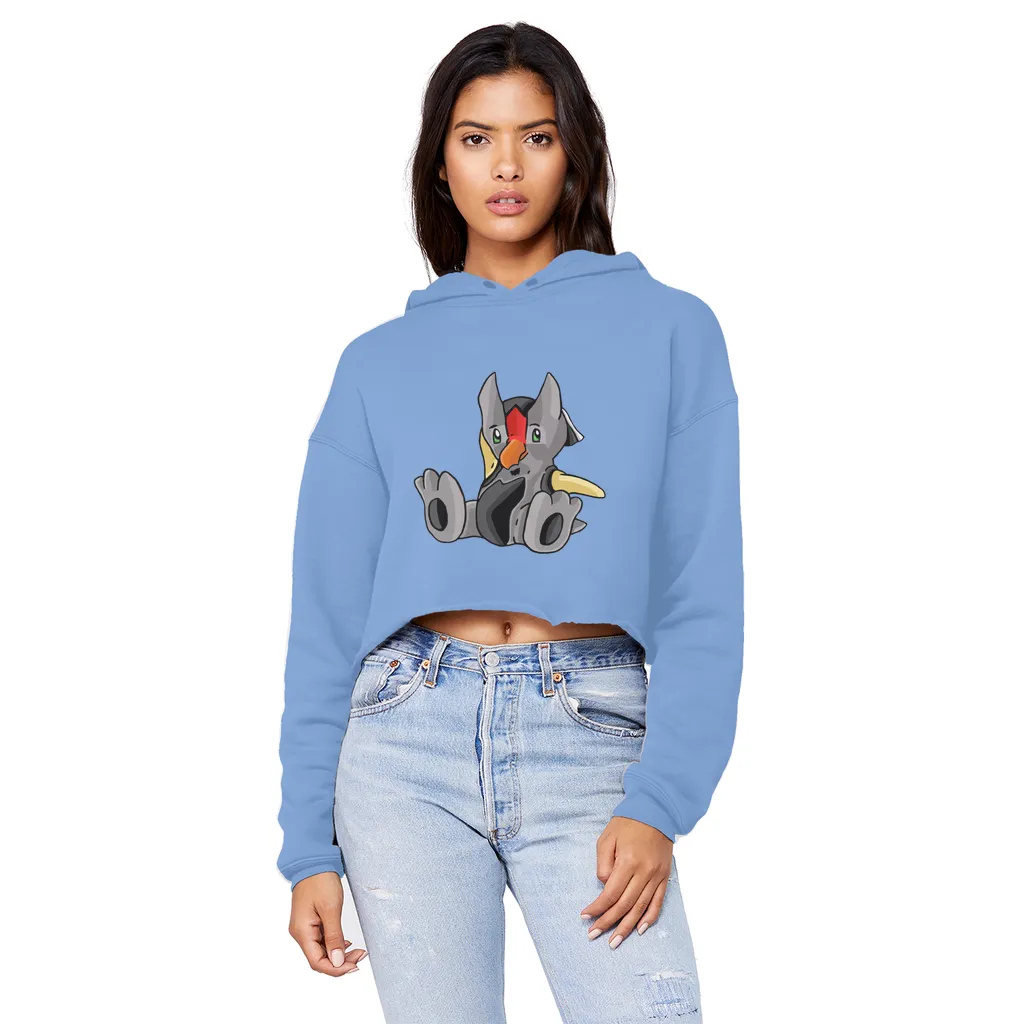 Raylow Unisex Cropped Raw Edge Boyfriend Hoodie