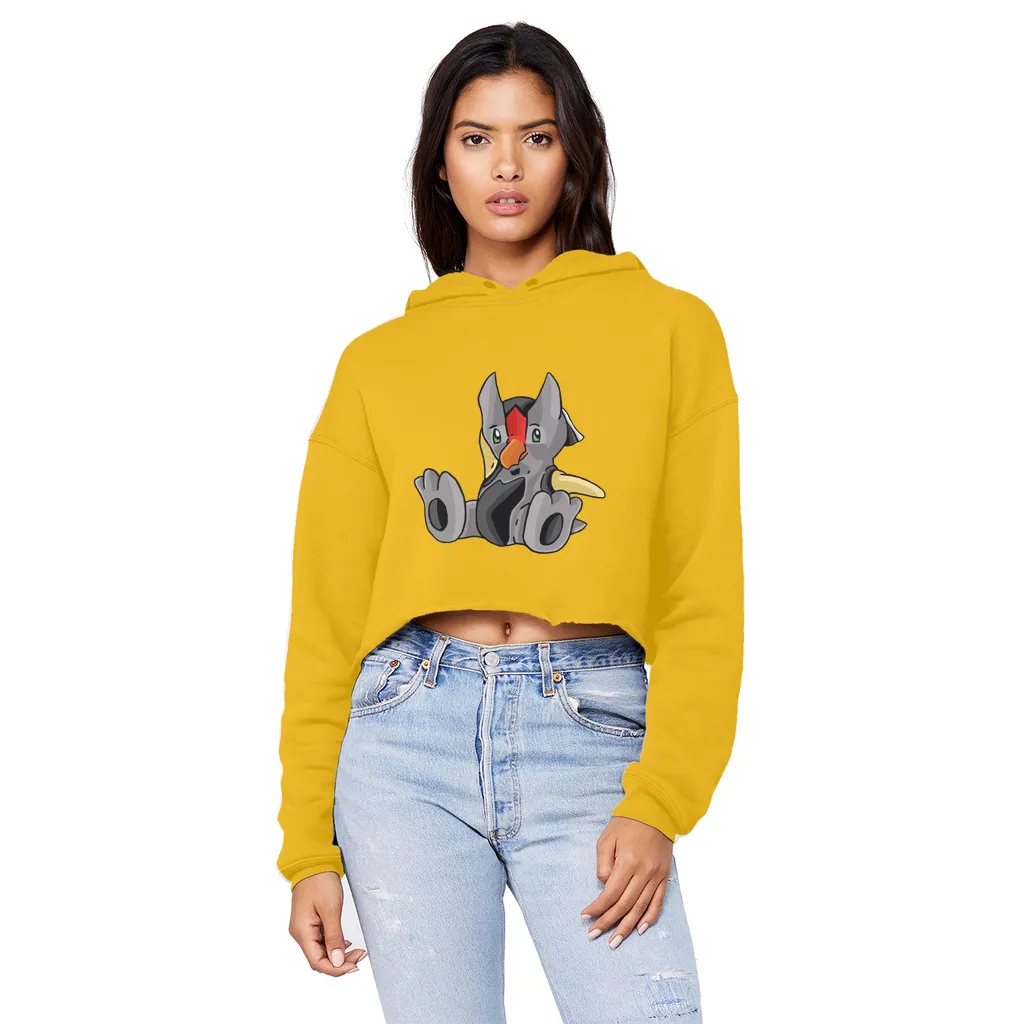 Raylow Unisex Cropped Raw Edge Boyfriend Hoodie