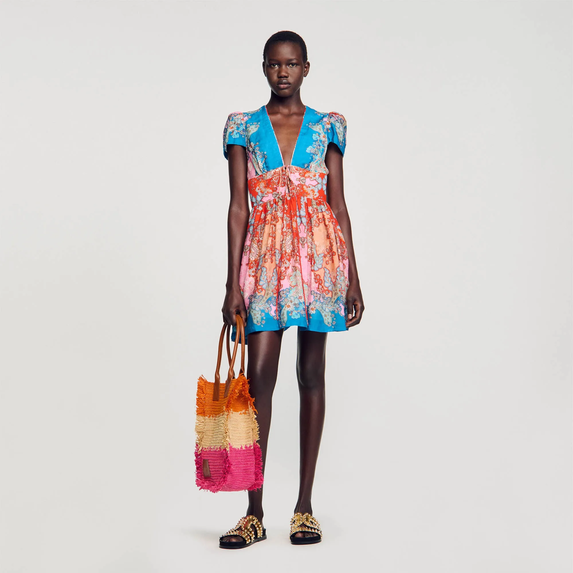 Short Print Dress