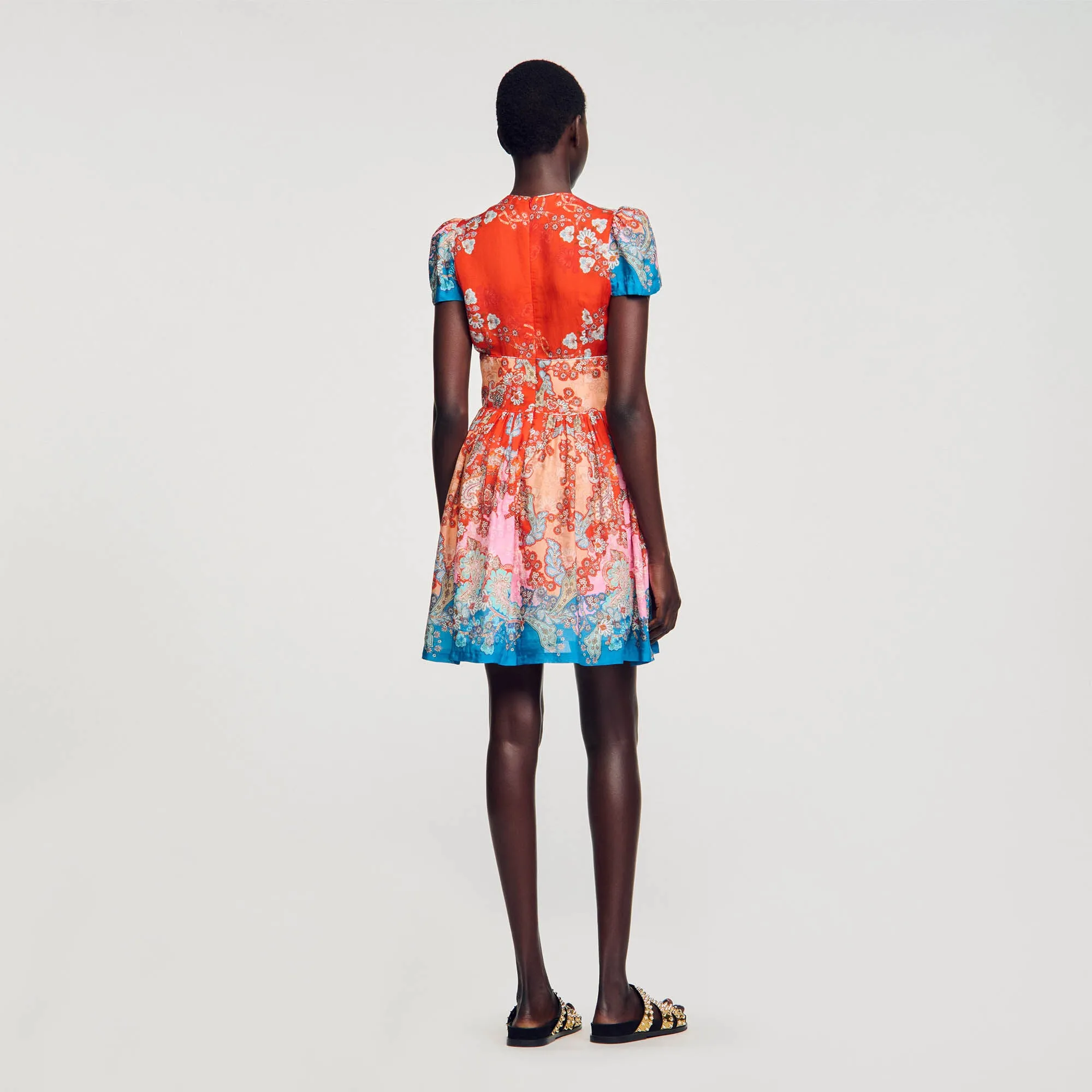 Short Print Dress