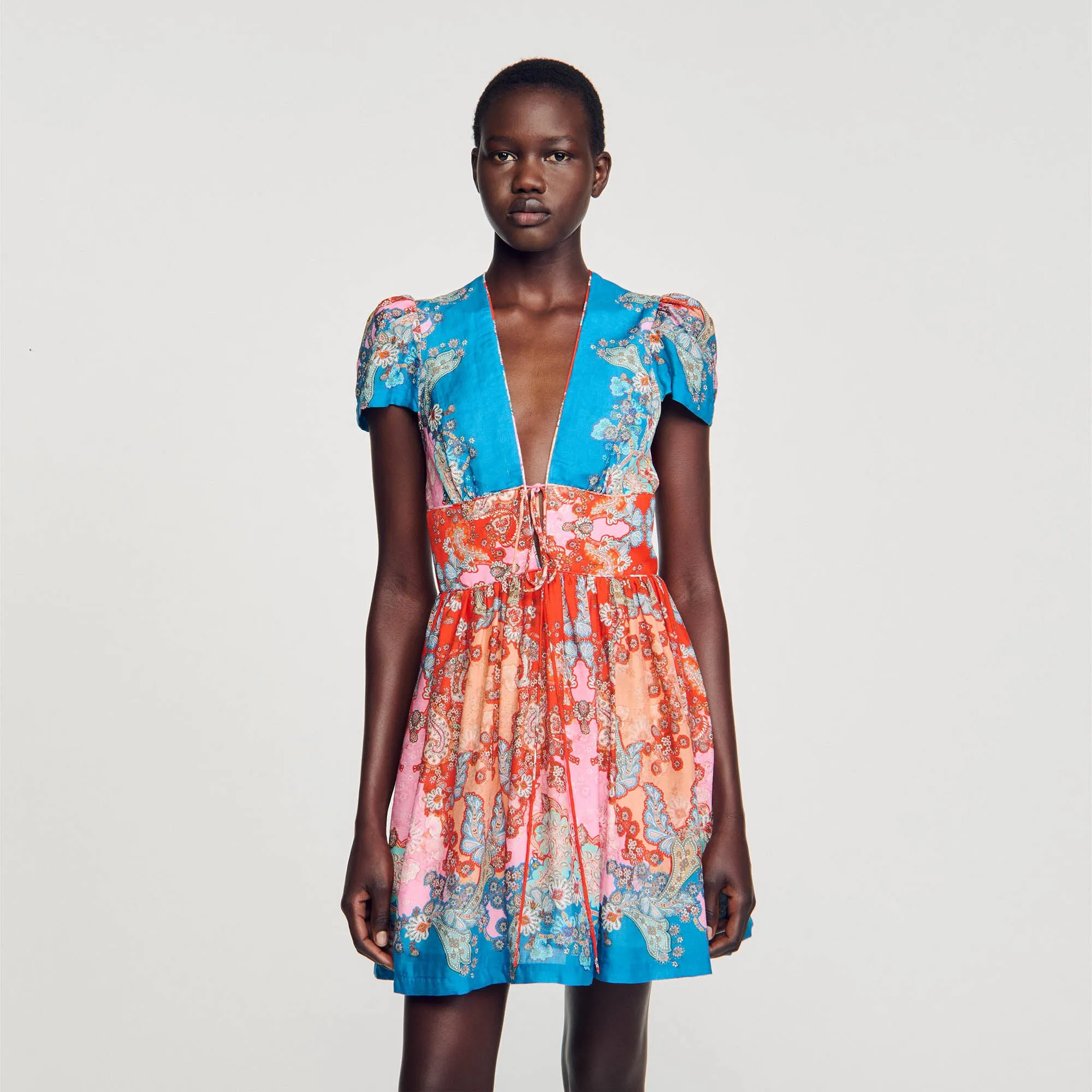 Short Print Dress