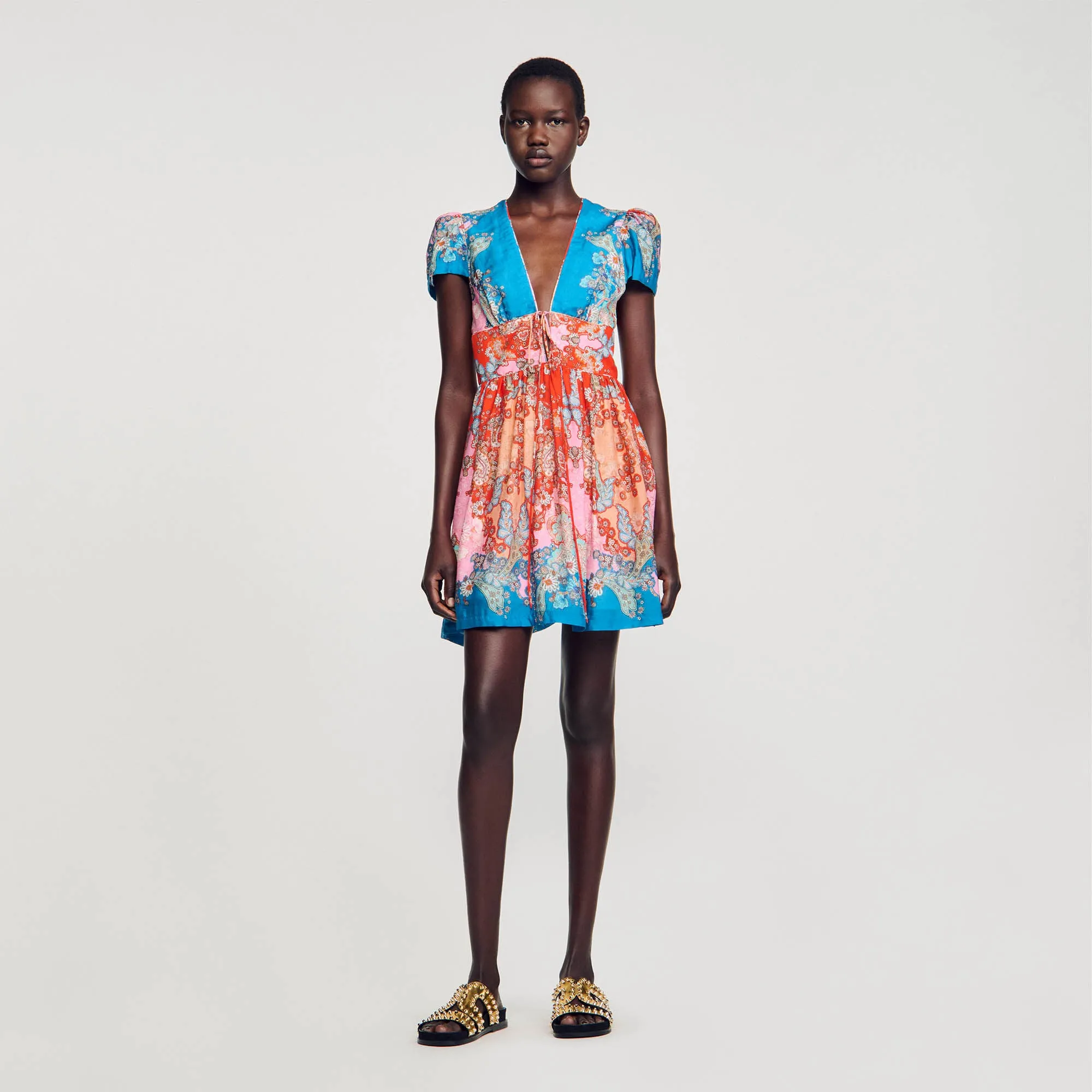 Short Print Dress