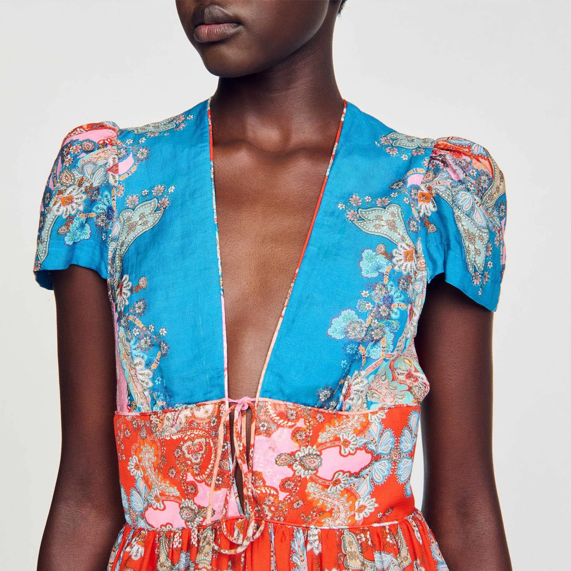 Short Print Dress