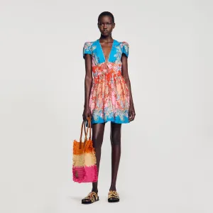 Short Print Dress