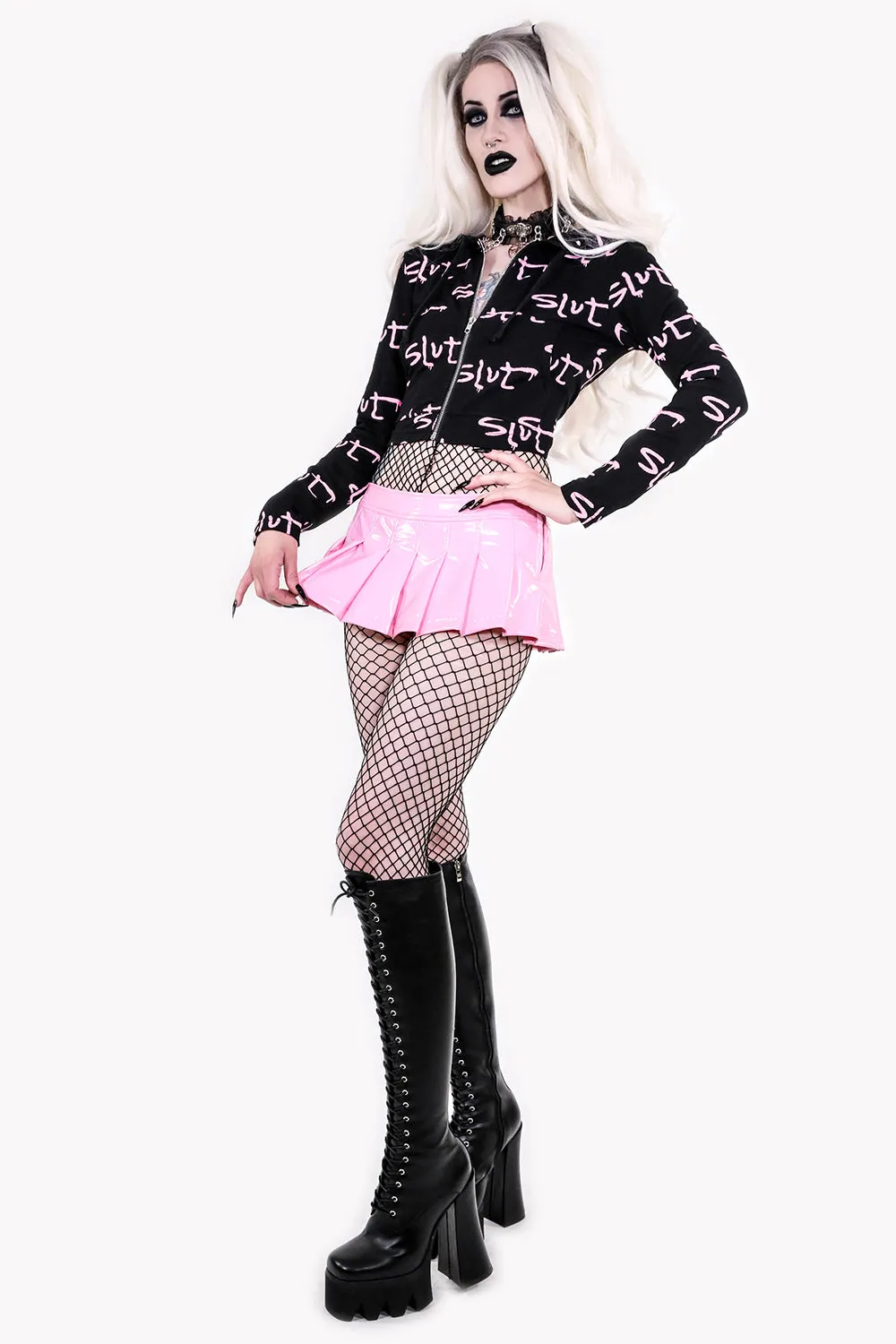 Slut Zipper Hoodie