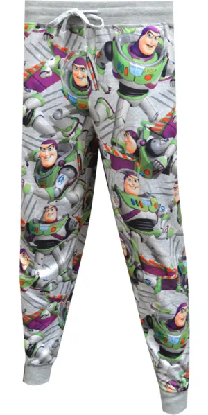 Toy Story Buzz Lightyear Sport Fabric Jogger Lounge Pants