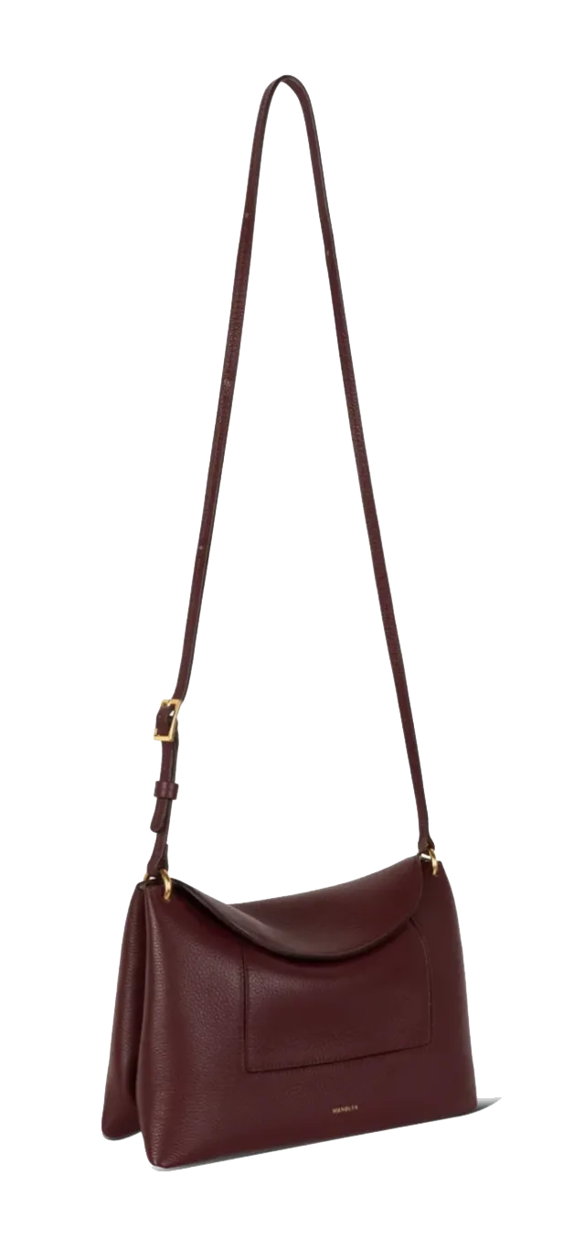 WANDLER PENELOPE SLOUCHY BAG ACAI CRUST