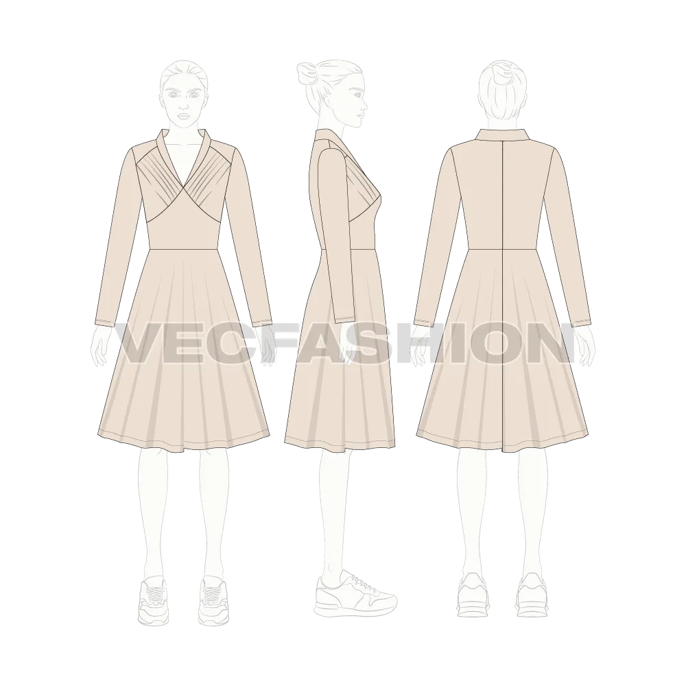 Women's Bridesmaid Party Dress