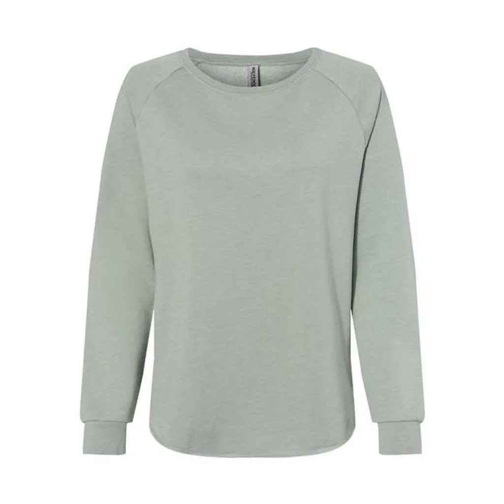Women's California Wave Wash Crewneck Sweatshirt