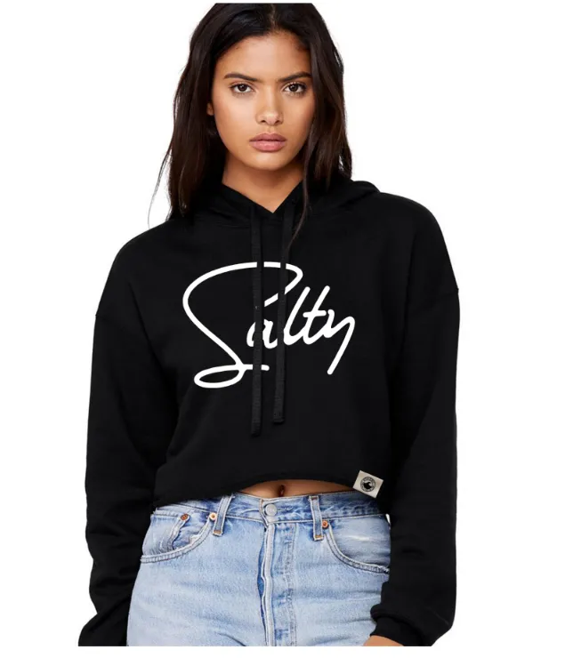 WS - Salty Cropped Hoodie