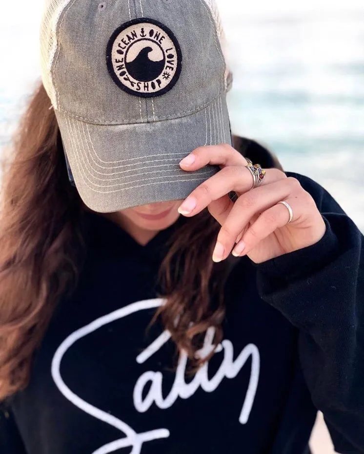 WS - Salty Cropped Hoodie